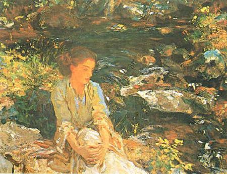 John Singer Sargent Black Brook Spain oil painting art